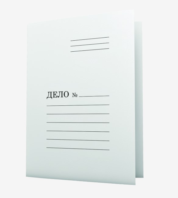 Папка дело, ATTAMEX А4, картонная немелованная, 3077401