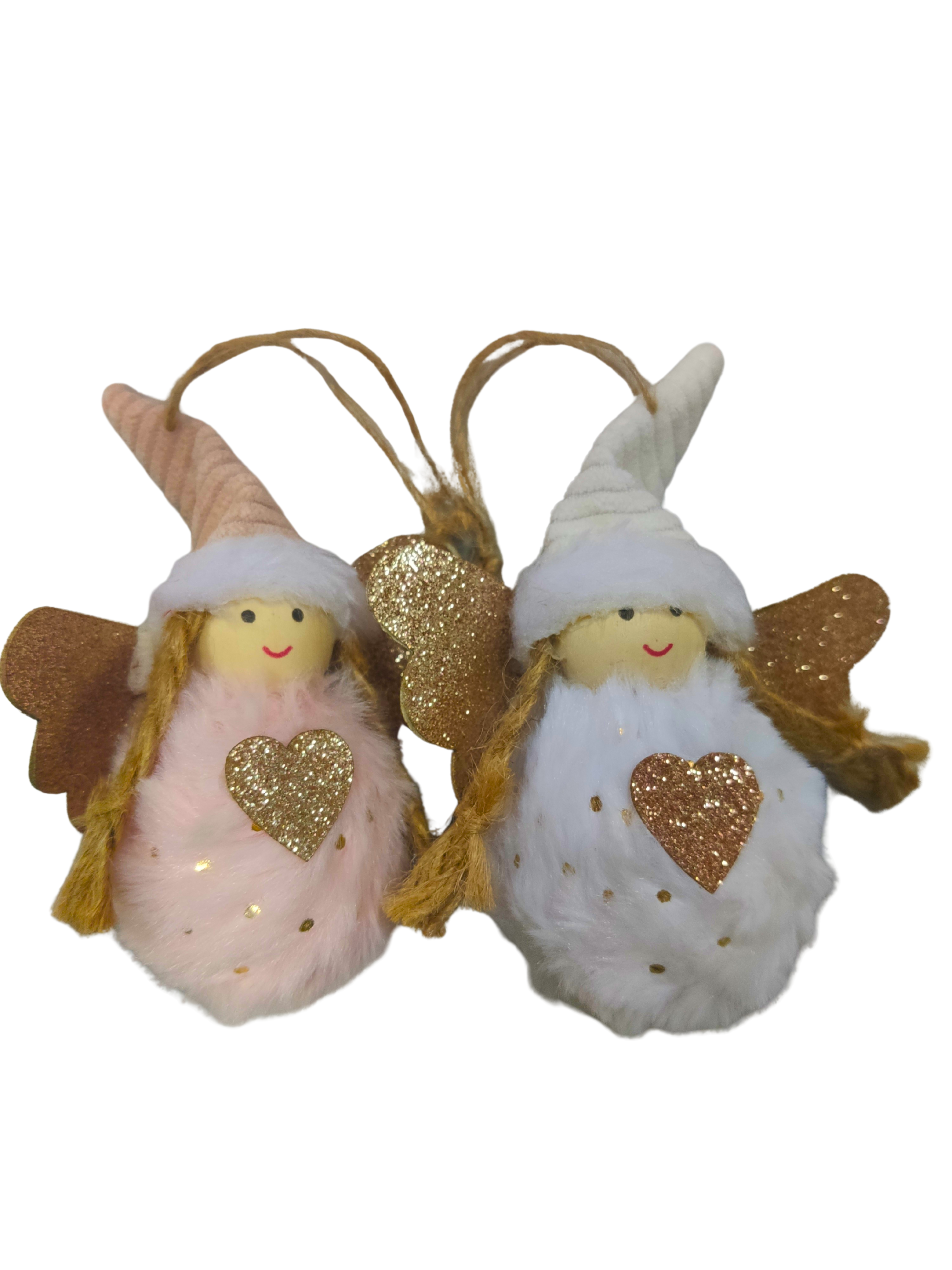 Декоративная игрушка на ёлку, ангелочек, 753902