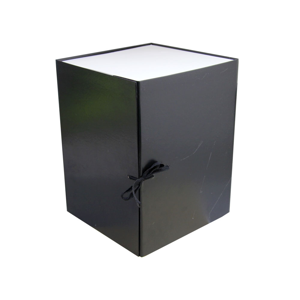 Архивный короб бумвинил А4 складывающийся 250 мм ( черный) КСБ4250-211