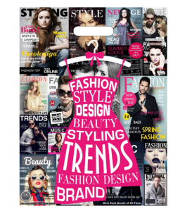 Пакет ПЭ с вырубной ручкой 29х40 (31) , (Изыск), ВУР51840