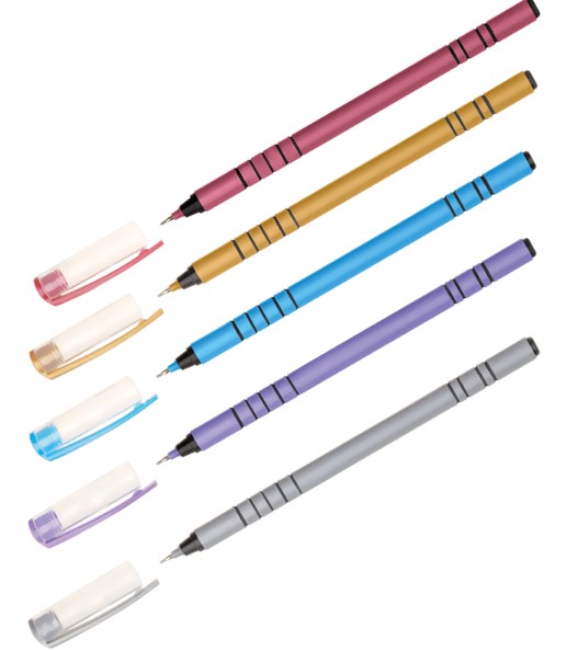 Ручка шариковая OfficeSpace 'Mettalic eclat ' синяя, 0,6 мм, на масляной основе, BPME_43112