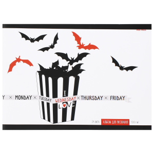 Альбом для рисования "Wednesday White", А4 , 24 листа, 24-5077