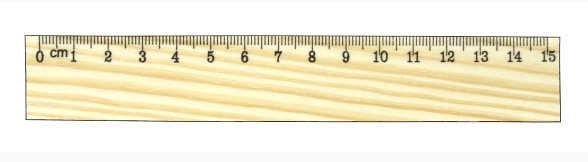 Линейка деревянная 15 см, ASMAR, (толщина 2 мм), AR-3110