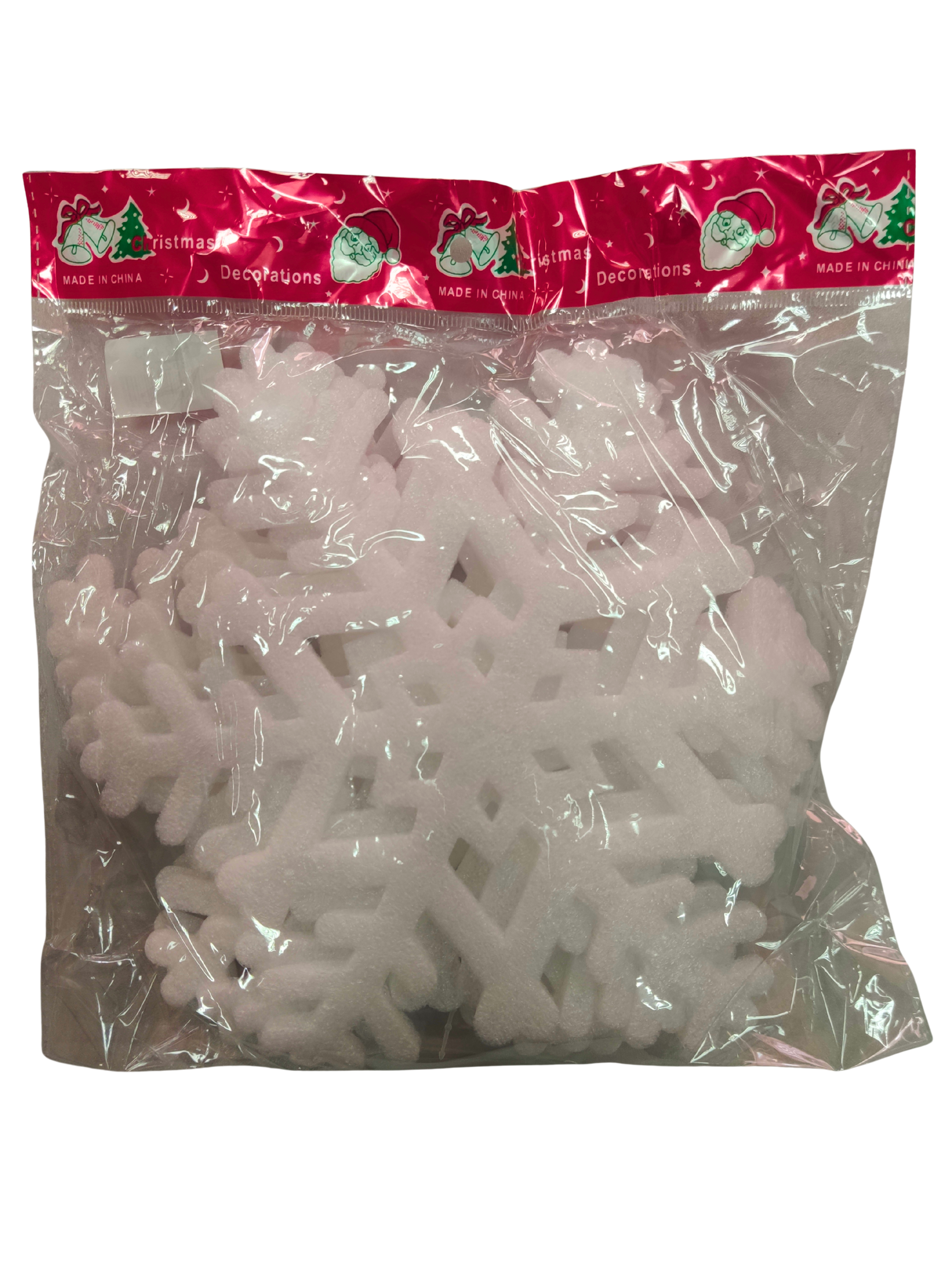 Набор декоративных снежинок, (5 шт/уп), 512-003/6527-1