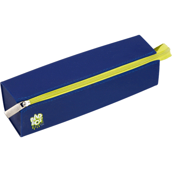 Пенал односекционный 'deVENTE. Bad Boy' темно синий пластик. уп 7025246
