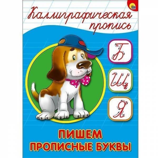Каллиграфическая пропись А5 Проф-пресс 'Пишем прописные буквы', 16 стр., 4063