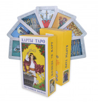 Карты гадальные большие "Таро Обучающая колода", 78 карт, 11039