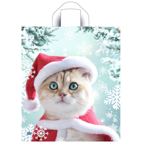 Пакет ПЭ с петлевой ручкой 43.5х38см (35) (Пушистое ожидание) НГ Тико (х50;500), ПТЛ61306