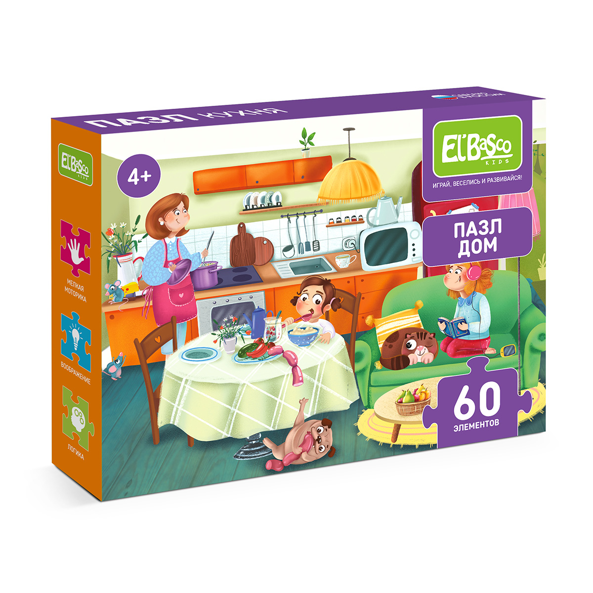 Пазл 'Дом. Кухня', ET01-034