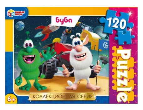 Буба. Коллекционная серия. Пазл классический в кор. 120 деталей, 379811