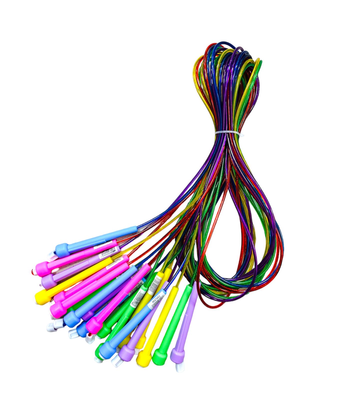 Скакалка 260 см , стальной трос , регулир.длина , цвета ассорти, М47052