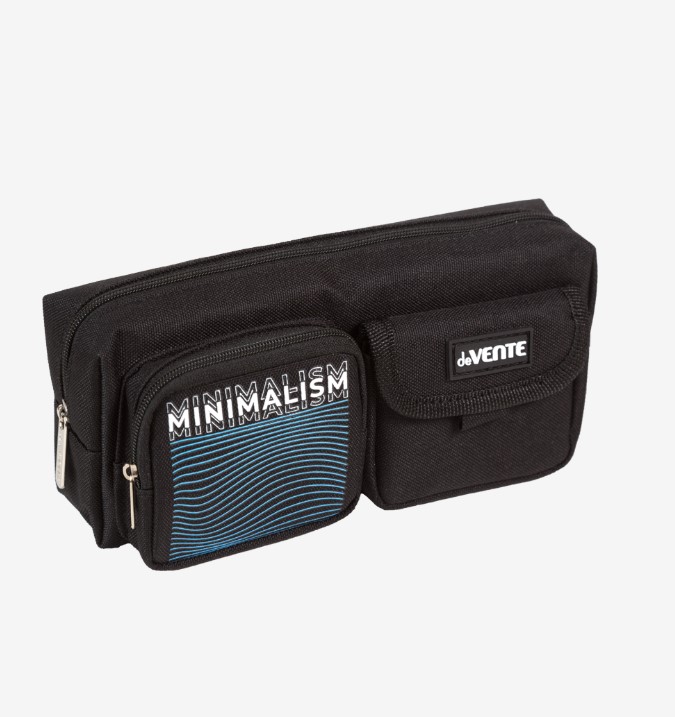 Пенал 'deVENTE. Minimalism' 21x8,5x6 см, прямоугольный для 50 предметов, плотный, 7020519