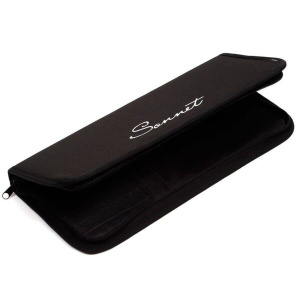 Пенал для кистей синтетический "Сонет", цвет черный , 15,5х37 см, DK21205