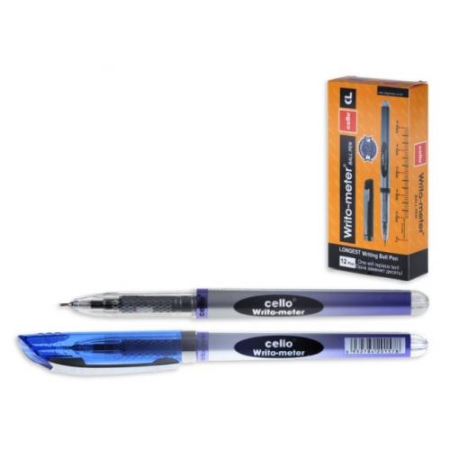 Ручка шариковая ELLOT WRIT-METER, черная;синяя;красная, ассорти, 0,5 мм, CL-8048-22