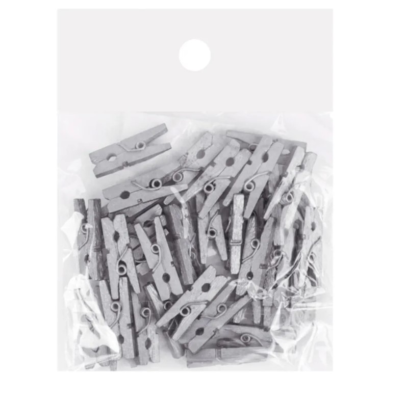 Прищепки декоративные 'Darvish', DV-H-1723А (36шт)