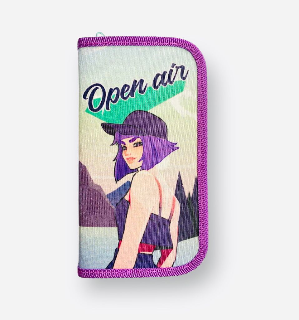 Пенал 2 секции Пчёлка , 'ТИНЕЙДЖЕР 2023', ПО-49