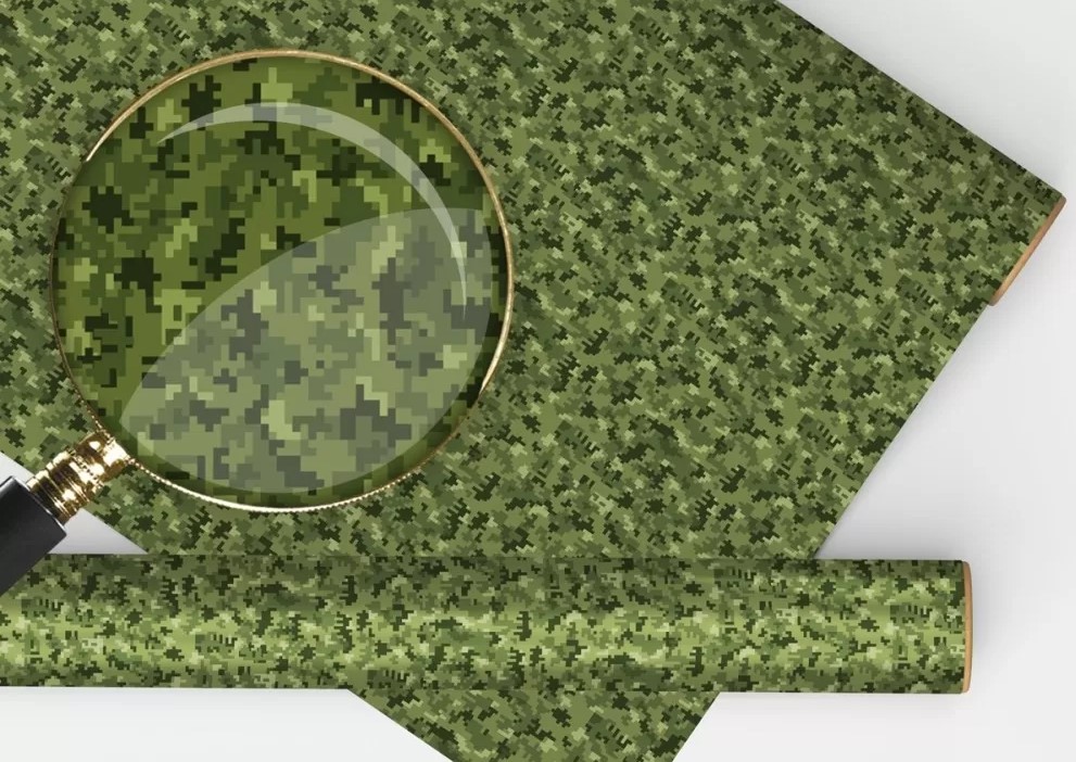 Упаковочная бумага 'Камуфляж', 15.11.02409