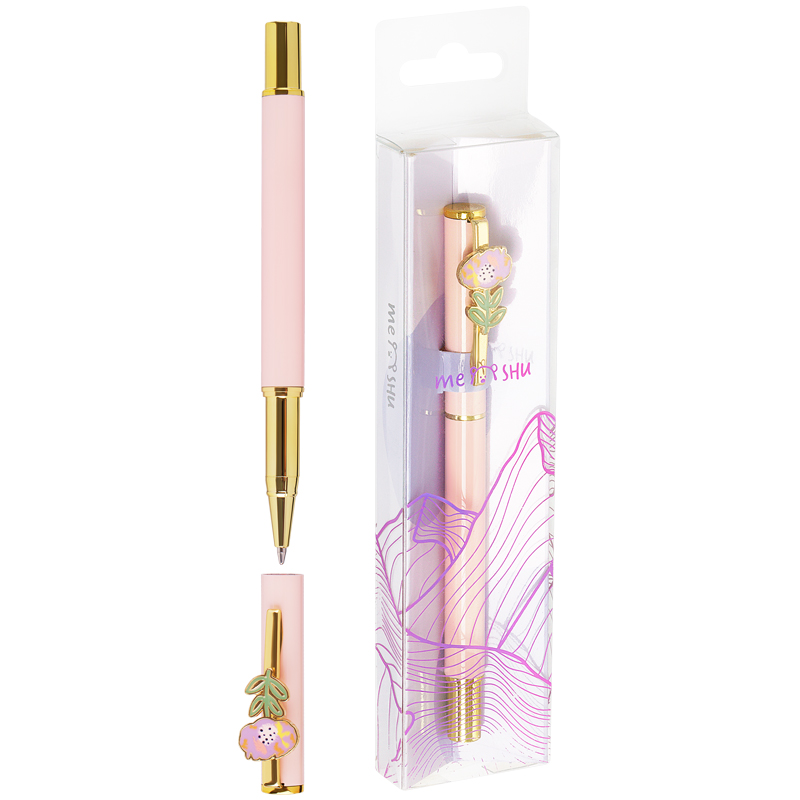 Ручка шариковая синяя , 1,0 мм, 'Meshu', MS_94185