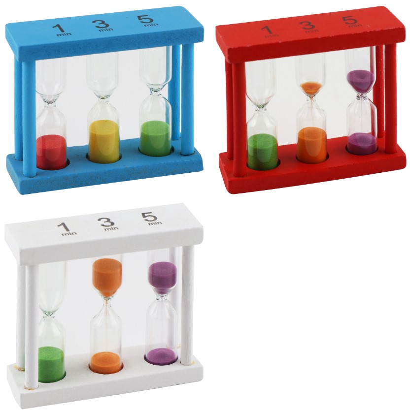 Часы песочные из дерева истекла 'deVENTE. Benefit '9x9x3 см, на одной подставке, 9023204