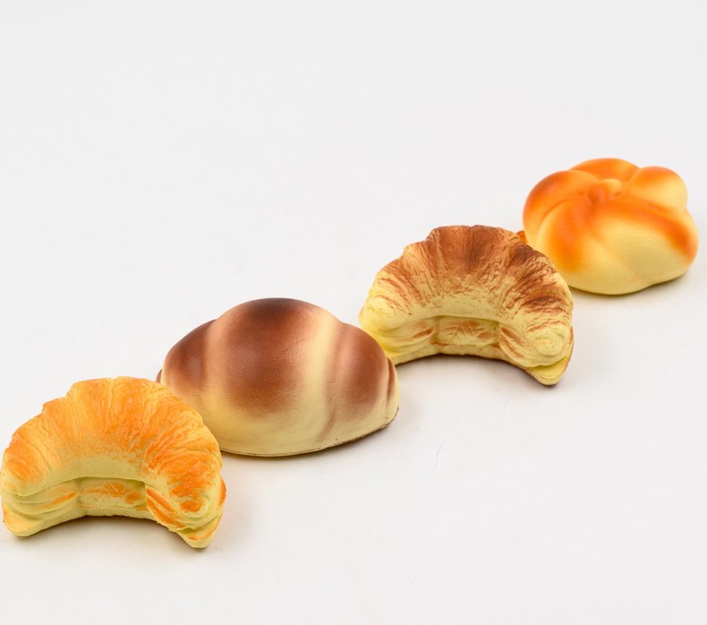 Сквиш-антистресс БУЛОЧКА, 9х5 см, 18375