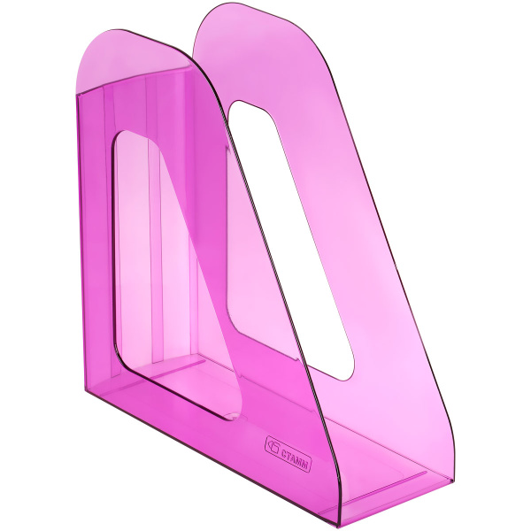 Лоток для бумаг вертикальный 'Стамм' Фаворит 1 секция фиолетовый, ЛТВ-31556