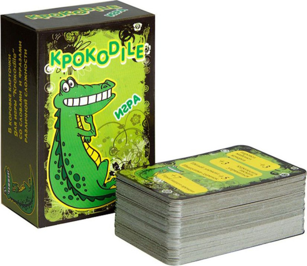 Карточная игра 'Крокоdile', Задира-Плюс, 4052